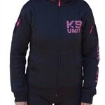Hoodie K9-unit zip lady